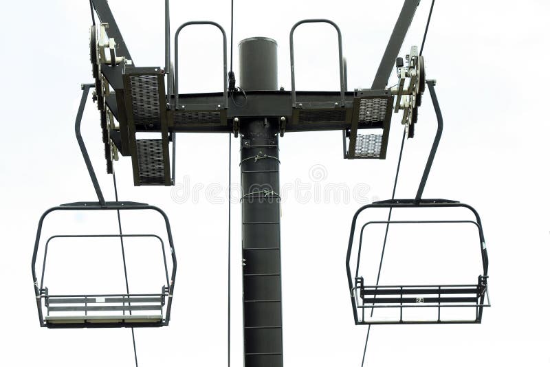 Remontée mécanique photo stock