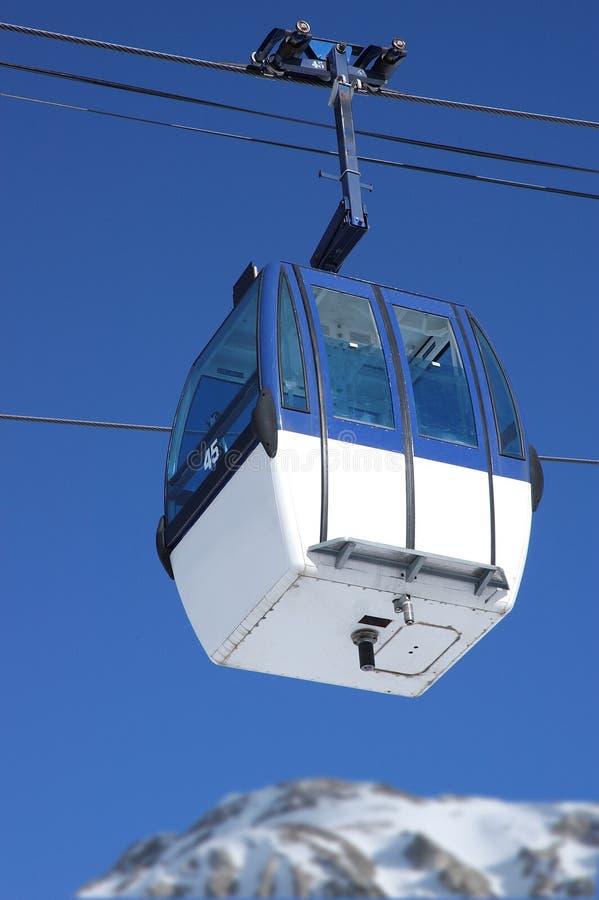 Remontée mécanique photo libre de droits