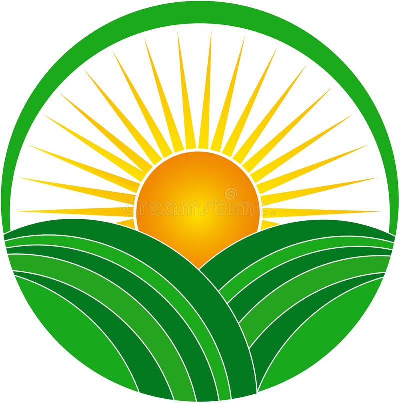 Lever de soleil illustration de vecteur. Illustration du bleu 31306232