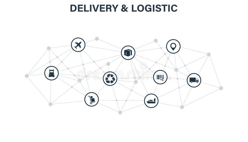Leverans- och logistikbegrepp Uttryckt leverans set rengöringsduk för symbol Logistiskt service, sändnings, fördelning, transport royaltyfri illustrationer Leverans- och logistikbegrepp Uttryckt leverans set rengöringsduk för symbol Logistiskt service, sändnings, fördelning, transport royaltyfri illustrationer