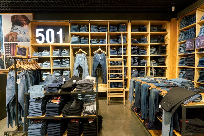 Levi's imagen editorial. Imagen de levi, comercio, comercial 105146495