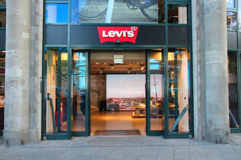 Levi s shop stock image. Image of strauss, kurfurstendamm - 144041303