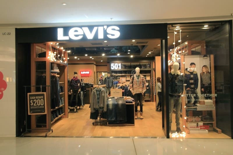 Levi s shop in hong kong editorial image. Image of levi - 47084680