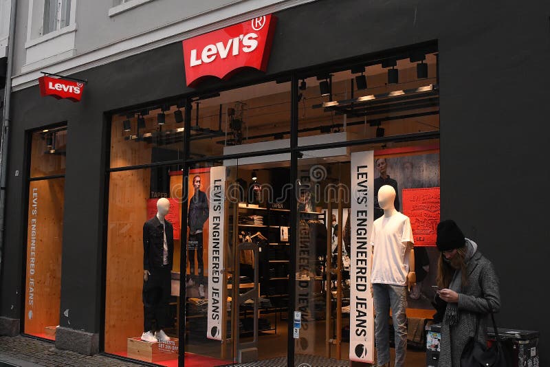 LEVIS STRAUSS STORE in COPENHAGEN Editorial Stock Photo - Image of ...