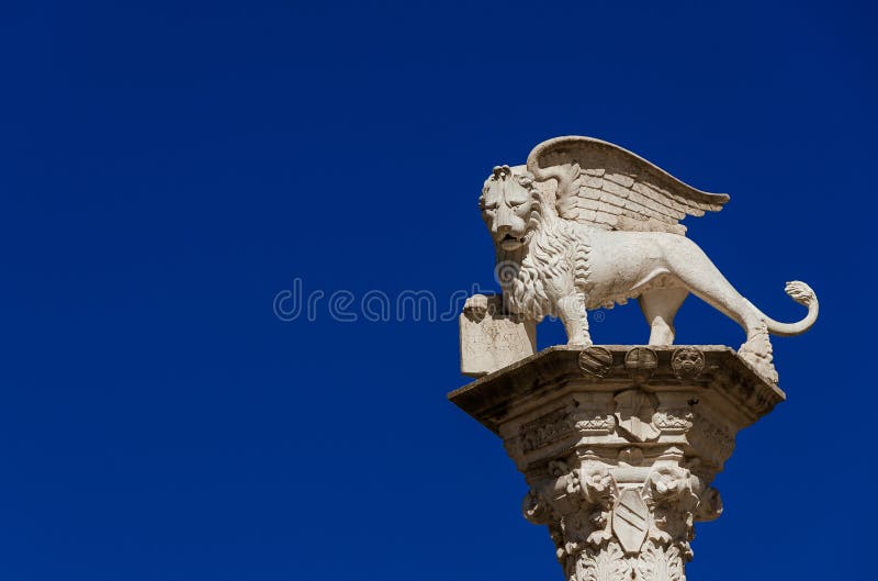 Lew Świątobliwy Mark w Vicenza zdjęcia royalty free Lew Świątobliwy Mark w Vicenza zdjęcia royalty free