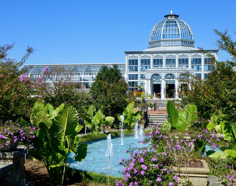 The Lewis Ginter Conservatory Botanical Garden, Richmond, VA, the United States