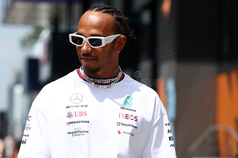 Lewis Hamilton. Of Mercedes AMG Petronas F1 Team during the F1 Grand Prix of Hungary on July 23, 2023 Mogyorod, Hungary