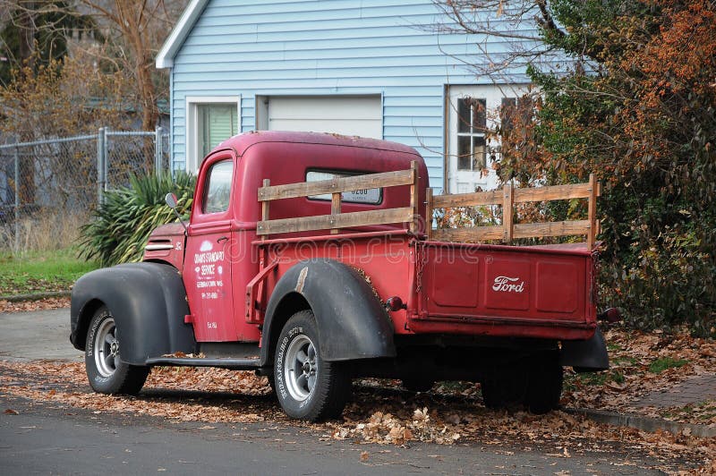 LEWISTON/IDAHO/USA 20 December 2017. Old classic pickup in ruler America. Photo.Francis Dean/Dean Pictures. LEWISTON/IDAHO/USA 20 December 2017. Old classic pickup in ruler America. Photo.Francis Dean/Dean Pictures