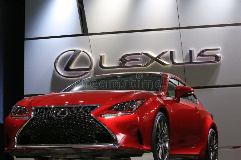 Lexus GS F displayed at the North American International Auto Show in Detroit Michigan USA. Lexus GS F displayed at the North American International Auto Show in Detroit Michigan USA