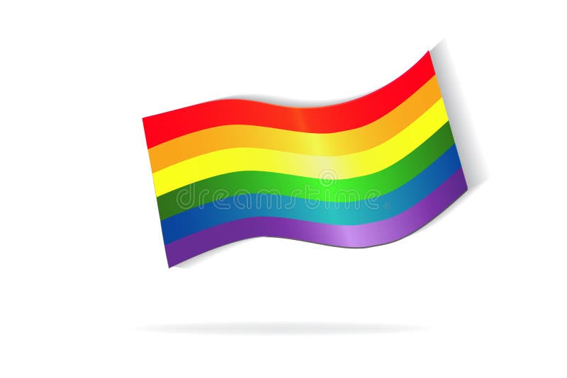 LGBT Flag Logo Symbol Vector Stock Vector - Illustration of celebration ...