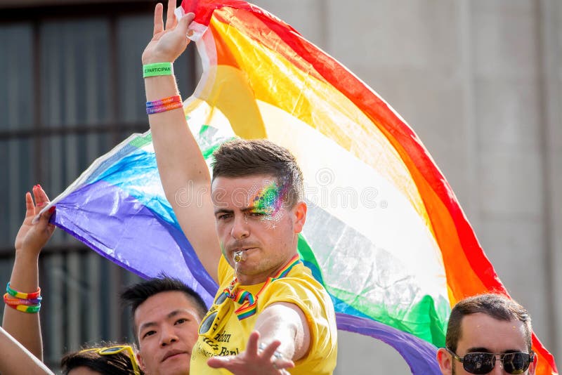 rainbow gay pride parade