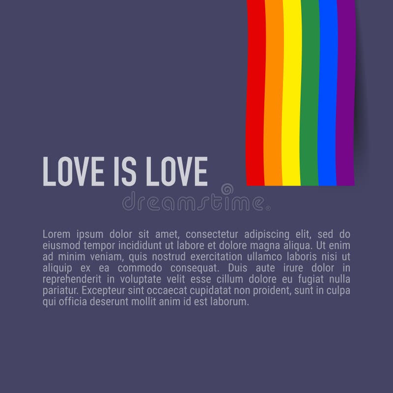 LGBT vector banner, Love is Love poster, Support Freedom LGBTQ, Pride. Colorful template with flag, text on dark background. LGBT vector banner, Love is Love poster, Support Freedom LGBTQ, Pride. Colorful template with flag, text on dark background.