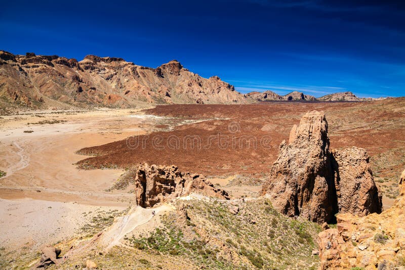 Liano De Ucanca góry w Teide parku narodowym zdjęcia stock Liano De Ucanca góry w Teide parku narodowym zdjęcia stock
