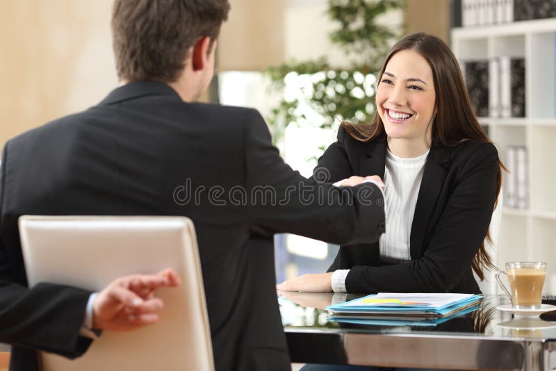 Going Blindly Into The Deal Stock Photo - Download Image Now