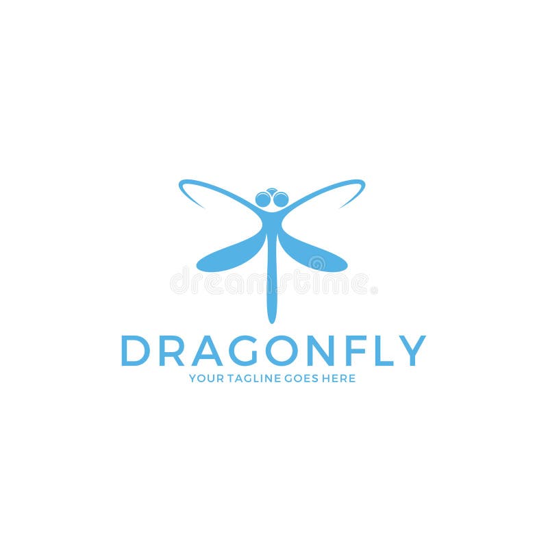 Dragonfly. Logo. Vector illustration EPS. Dragonfly. Logo. Vector illustration EPS