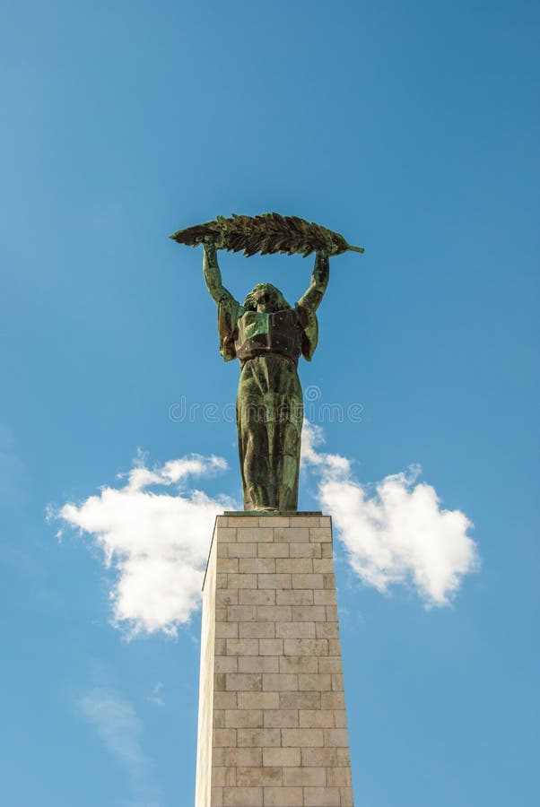 Libert Statue sulla collina di Gellert