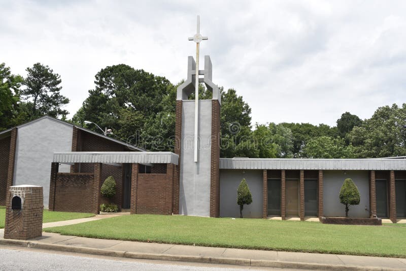Liberty Church van God in de Bouw van Christus, Memphis, TN royalty-vrije stock fotografie Liberty Church van God in de Bouw van Christus, Memphis, TN royalty-vrije stock fotografie