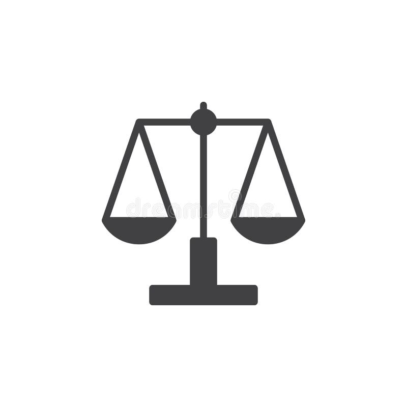 Libra, scale icon vector, filled flat sign, solid pictogram isolated on white. Price comparison symbol, logo illustration. Logo comparison vectors