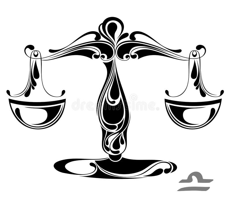 Libra Zodiac Vector Sign. Tattoo Design Stock Vector - Illustration of ornament, wisdom: 21812708 Libra Zodiac Vector Sign. Tattoo Design Stock Vector - Illustration Of Ornament, Wisdom: 21812708