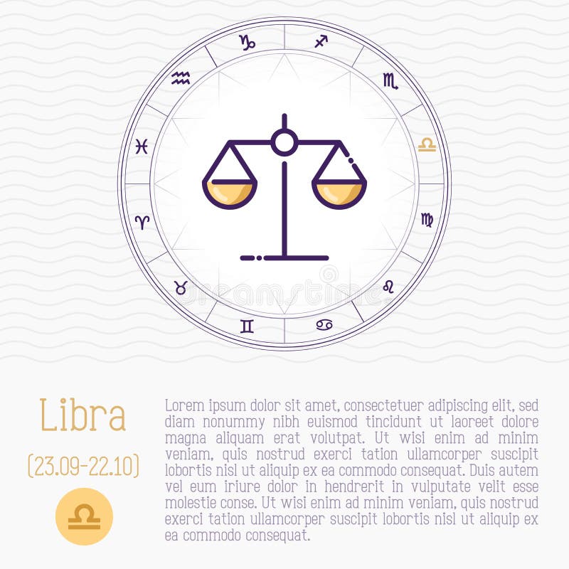Horoscope chart stock illustration. Illustration of scorpio - 992569