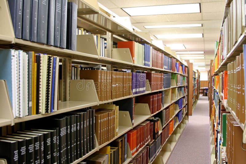 Library royalty free stock photo
