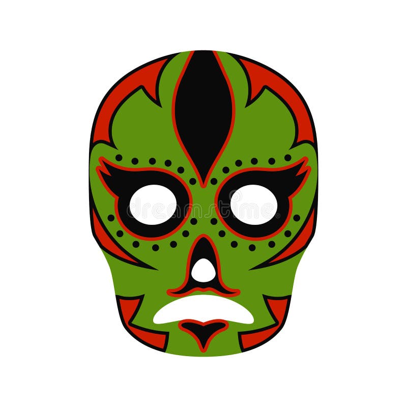 libre-luchador-angry-mask-template-stock-vector-illustration-of-fight