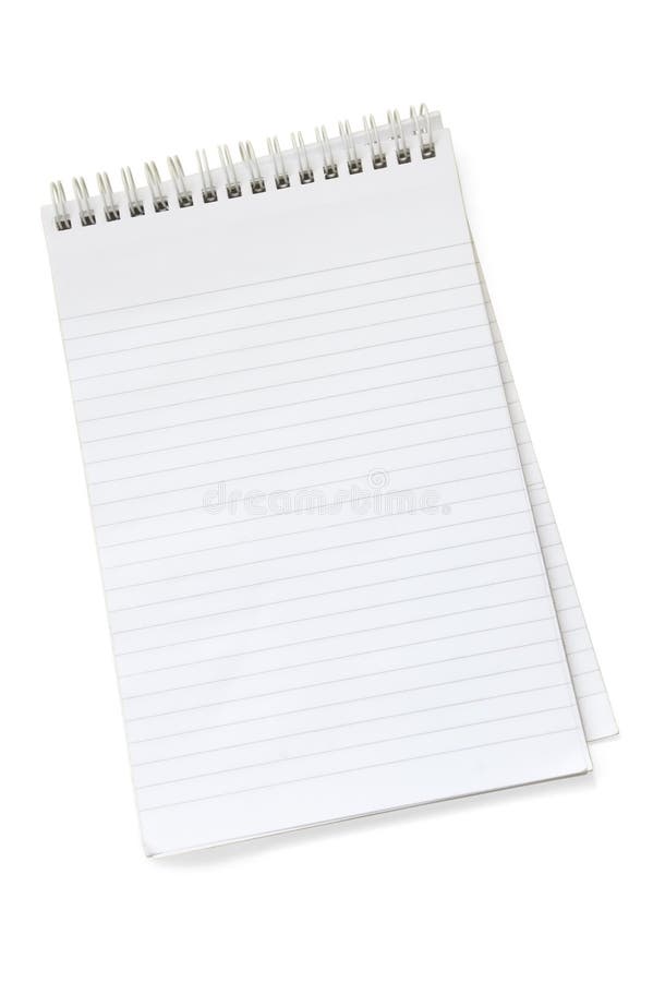 Libreta vacía Libreta vacía