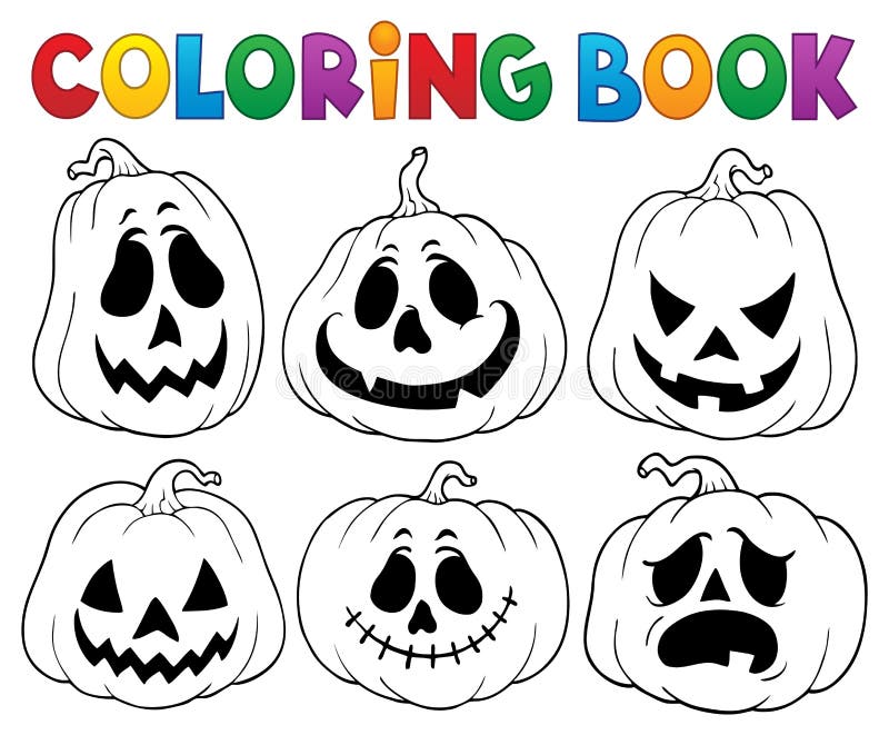 Libro De Colorear Con Las Calabazas 3 De Halloween Ilustración del Vector - Ilustración de halloween, adornado: 125418958 Libro De Colorear Con Las Calabazas 3 De Halloween Ilustración del Vector - Ilustración de halloween, adornado: 125418958