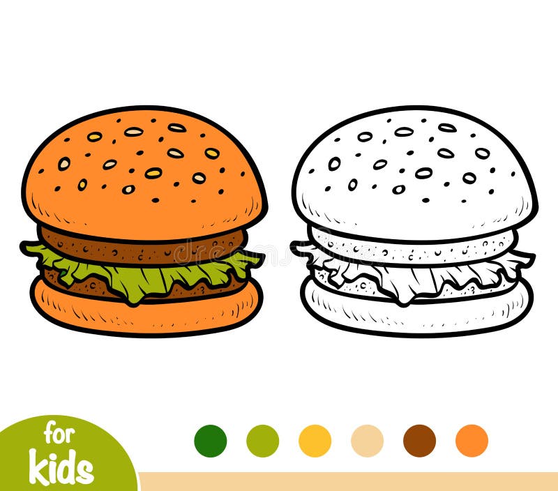 20 Latest Imagenes De Hamburguesas Animadas Para Colorear Black Masa