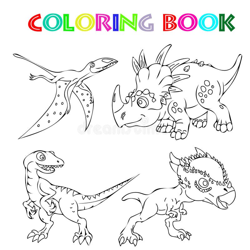 Libro De Colorear Para Niños Con Diferentes Dinosaurios Al Estilo De Las Caricaturas Stock de ilustración - Ilustración de dinosaurio, cubo: 206324908 Libro De Colorear Para Niños Con Diferentes Dinosaurios Al Estilo De Las Caricaturas Stock de ilustración - Ilustración de dinosaurio, cubo: 206324908