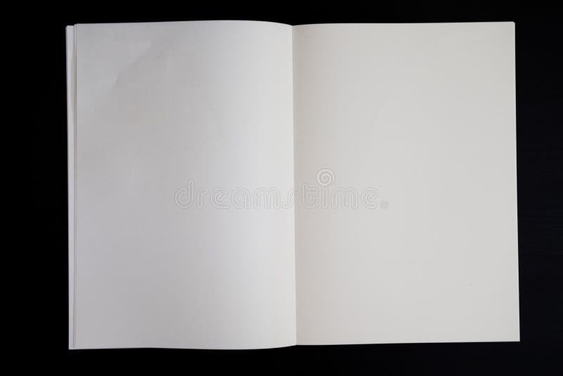 Libro De La Pagina En Blanco Foto De Archivo Imagen De Nota Aprenda
