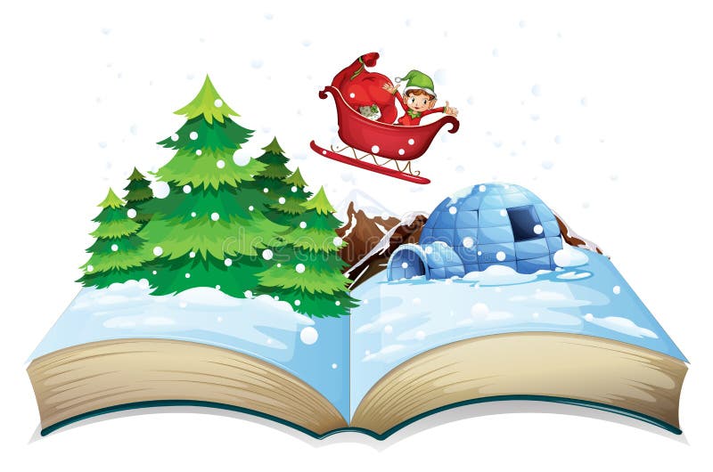 Libro del invierno libre illustration Libro del invierno libre illustration