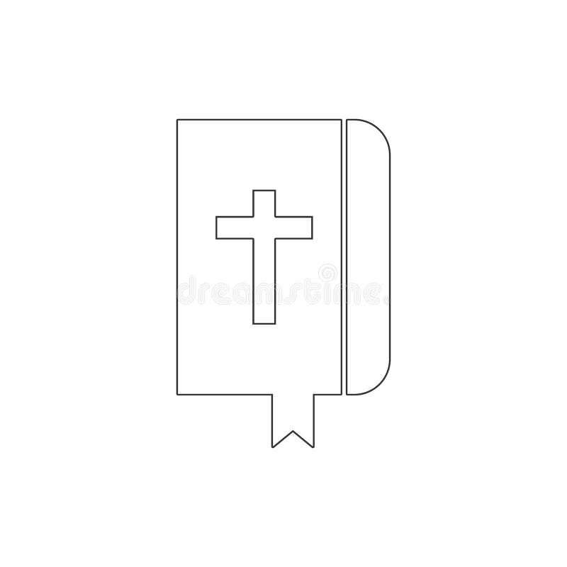 Libro, icona del profilo della bibbia E I segni ed i simboli possono essere usati per il web, logo, app mobile, UI, UX royalty illustrazione gratis Libro, icona del profilo della bibbia E I segni ed i simboli possono essere usati per il web, logo, app mobile, UI, UX royalty illustrazione gratis