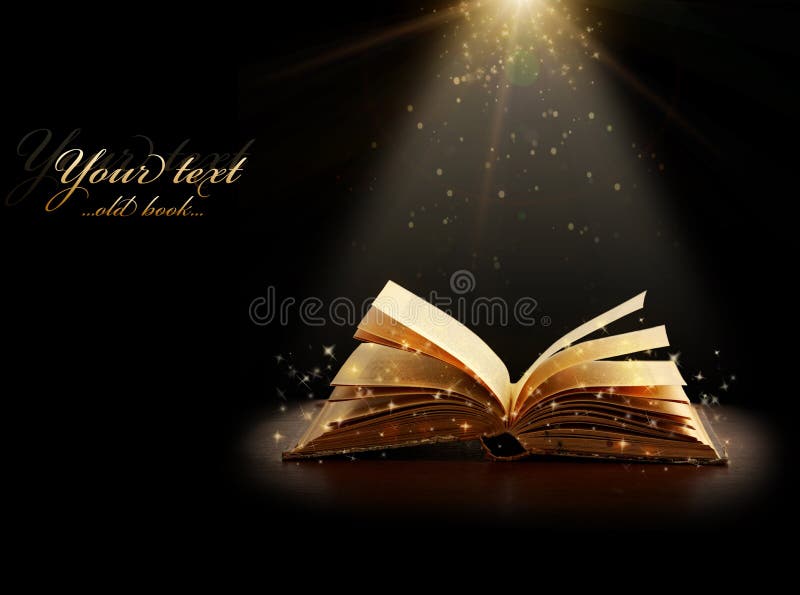 Libro magico immagine stock libera da diritti