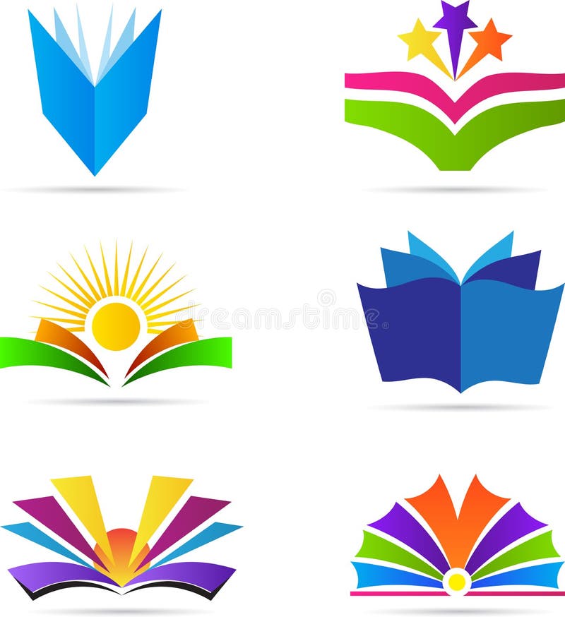  Libros ilustración del vector
