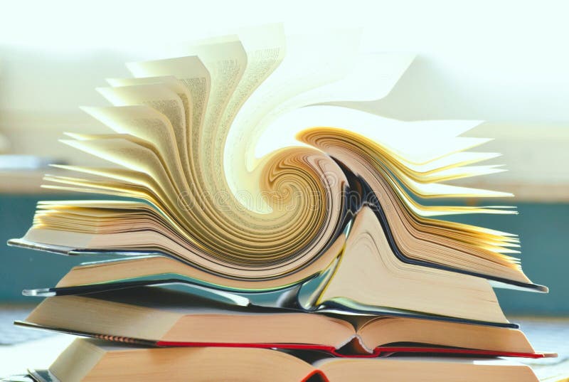 Un Sistema De Dos Libros Con Un Diseño Abstracto De Cubiertas Y De Sombras  Realistas Las Plantillas De Libros Y El Diseño De Cubi Ilustración del  Vector - Ilustración de librete, capas: