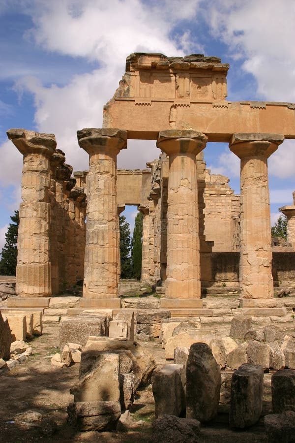 Libya, Cyrene, Temple of Zeus