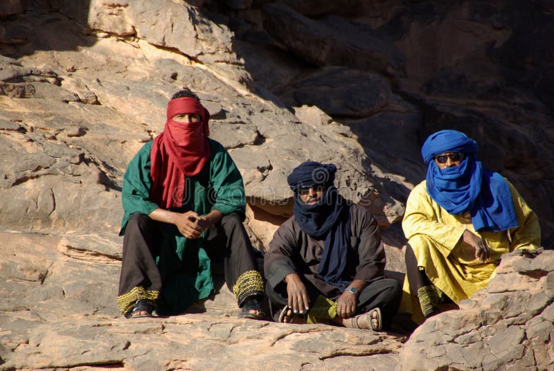 libya tuaregs arkivfoton libya tuaregs arkivfoton