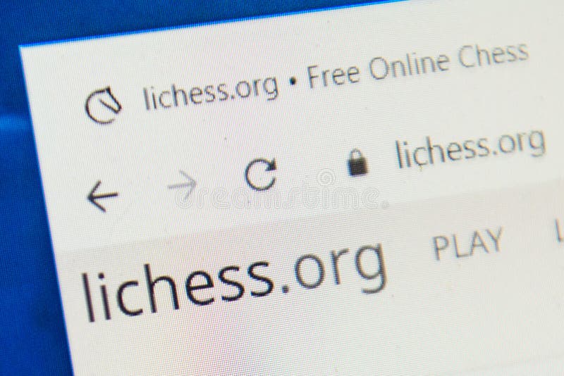 New York, USA - 29 September 2020: Lichess.org Lichess Company Website with  Logo Close Up, Illustrative Editorial Editorial Photography - Image of  editorial, closeup: 199456842