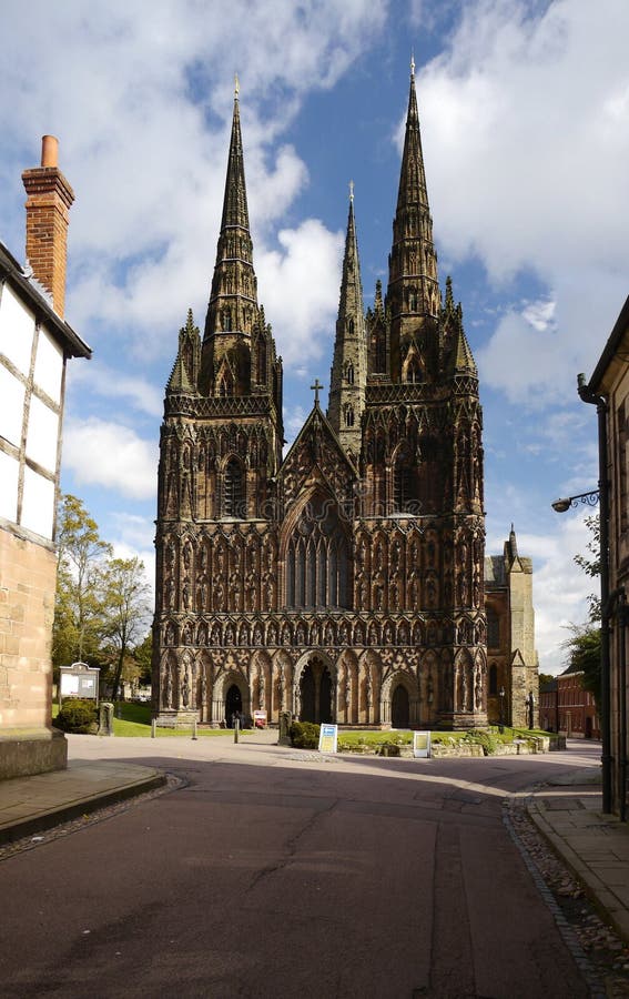 Lichfield Cathedral West Front