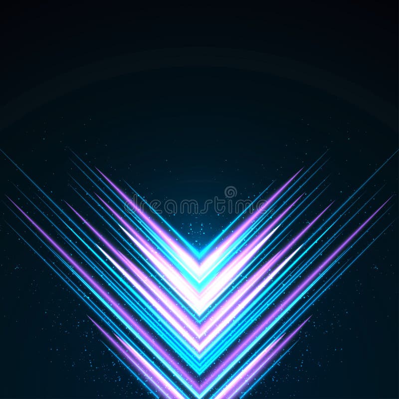 Luminous reflected purple and blue beams. Vector abstract background from geometric shapes. Vector template. Luminous reflected purple and blue beams. Vector abstract background from geometric shapes. Vector template.