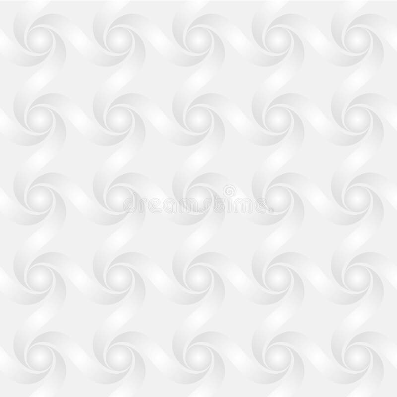 Lichtgrijs krullend naadloos patroon stock illustratie Lichtgrijs krullend naadloos patroon stock illustratie