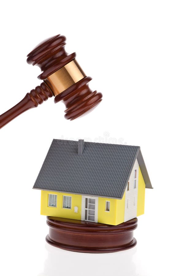 licytujący foreclosure jest domowa sprzedaż zdjęcie royalty free licytujący foreclosure jest domowa sprzedaż zdjęcie royalty free