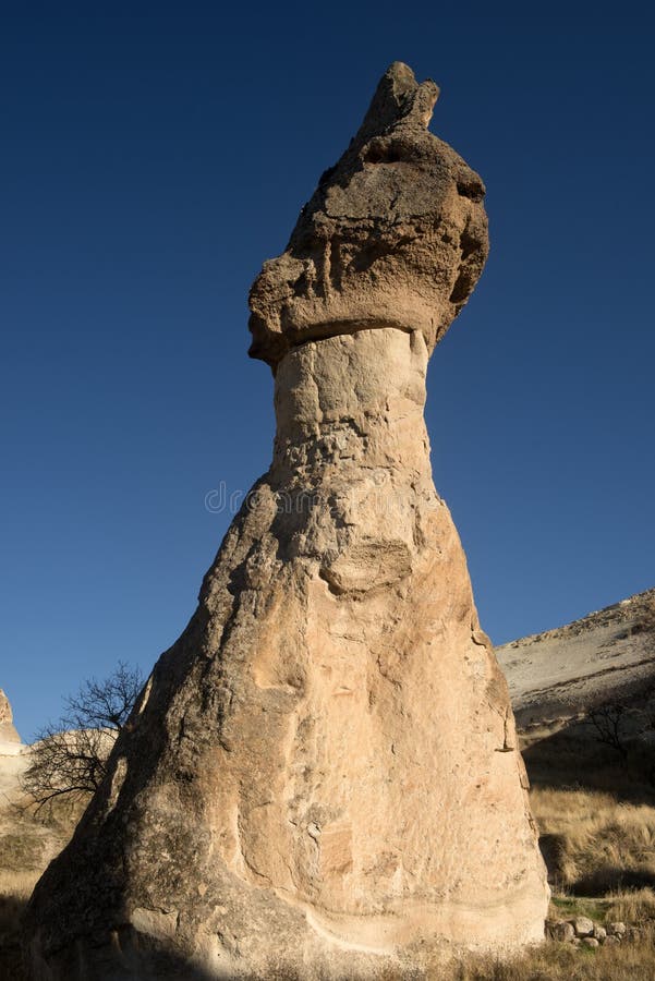 Liebes-Tal, Goreme-Region, die Türkei lizenzfreie stockbilder Liebes-Tal, Goreme-Region, die Türkei lizenzfreie stockbilder