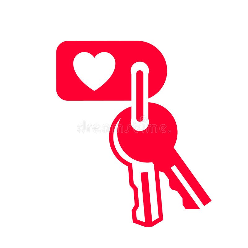 Liebesikone oder Valentinstagzeichen bestimmt für Feier vektor abbildung Liebesikone oder Valentinstagzeichen bestimmt für Feier vektor abbildung
