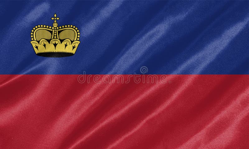 Liechtenstein Flag royalty free illustration Liechtenstein Flag royalty free illustration
