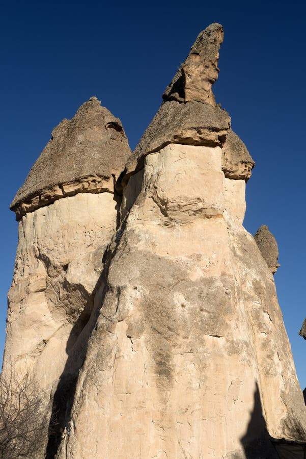 Liefdevallei, Goreme-gebied, Turkije stock afbeelding Liefdevallei, Goreme-gebied, Turkije stock afbeelding