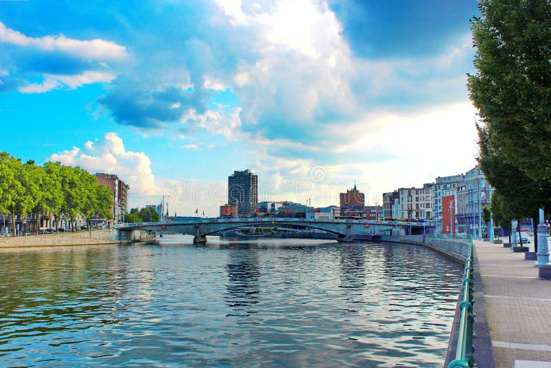 Liege - river view