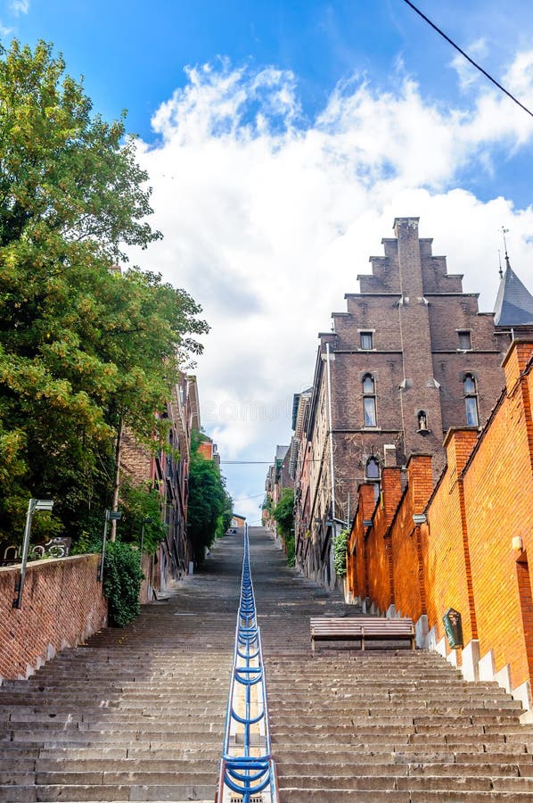 Liege Stairs - Montagne de Bueren, Belgium