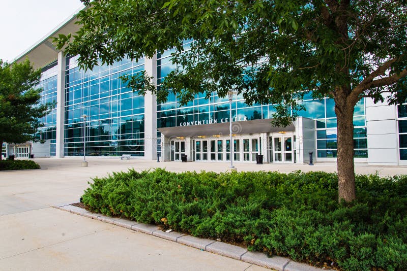 Century Link Convention Center Omaha Nebraska images libres de droits